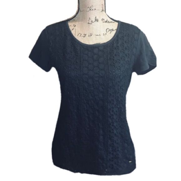 Tommy Hilfiger black t-shirt size S - Picture 1 of 4